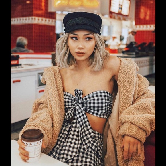 Dresses & Skirts - Strapless Gingham Dress